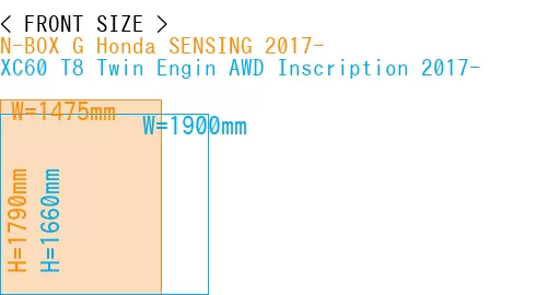 #N-BOX G Honda SENSING 2017- + XC60 T8 Twin Engin AWD Inscription 2017-